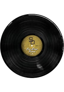 San Diego Padres 12 Inch Vinyl Circle Sign - Brown