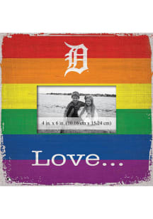 Detroit Tigers Love Pride Picture Frame