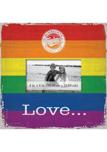 Minnesota Twins Love Pride Picture Frame