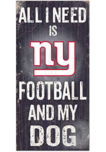 New York Giants Football and My Dog Sign