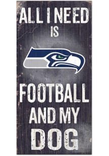 Seattle Seahawks Football and My Dog Sign
