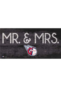 Cleveland Guardians Mr and Mrs Sign