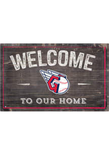 Cleveland Guardians Welcome to our Home Sign