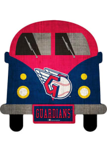 Cleveland Guardians Team Bus Sign