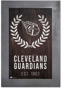 Cleveland Guardians Laurel Wreath Picture Frame