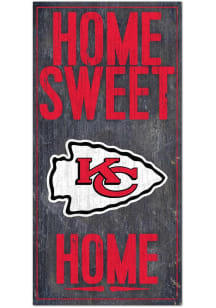 Kansas City Chiefs Home Sweet Home Sign