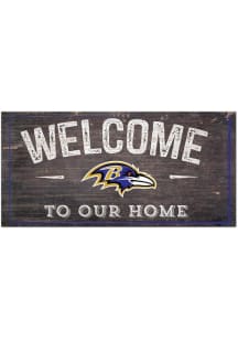 Baltimore Ravens Welcome Sign
