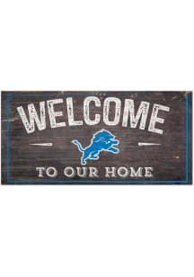 Detroit Lions Welcome Sign