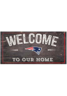 New England Patriots Welcome Sign