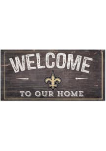 New Orleans Saints Welcome Sign