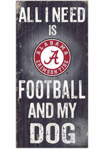 Alabama Crimson Tide Football and My Dog Sign