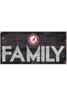 Alabama Crimson Tide Family 6x12 Sign