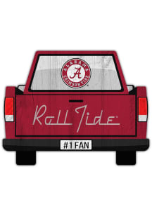 Alabama Crimson Tide Truck Back Cutout Sign