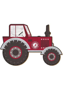 Alabama Crimson Tide Tractor Cutout Sign