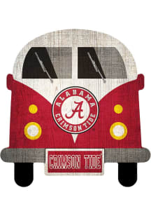 Alabama Crimson Tide Team Bus Sign