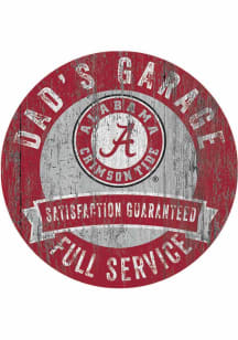 Alabama Crimson Tide Dads Garage Sign
