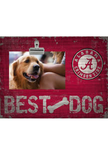 Alabama Crimson Tide Best Dog Clip Picture Frame