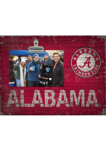 Alabama Crimson Tide Team Clip Picture Frame