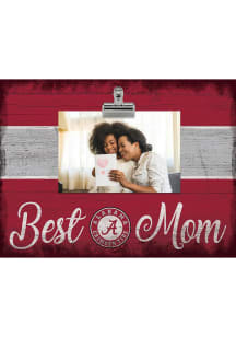 Alabama Crimson Tide Best Mom Clip Picture Frame