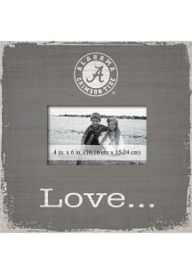 Alabama Crimson Tide Love Picture Picture Frame