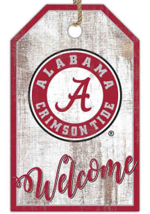 Alabama Crimson Tide Welcome Team Tag Sign