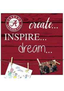 Alabama Crimson Tide Create Inspire Dream Sign