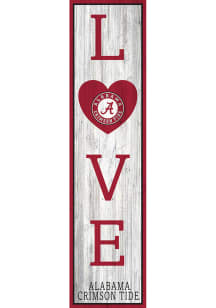 Alabama Crimson Tide 48 Inch Love Leaner Sign