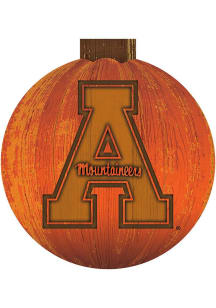 Appalachian State Mountaineers Halloween Pumpkin Sign