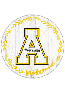 Appalachian State Mountaineers Welcome Circle Sign