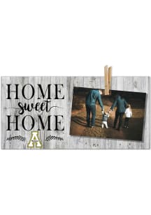 Appalachian State Mountaineers Home Sweet Home Clothespin Picture Frame