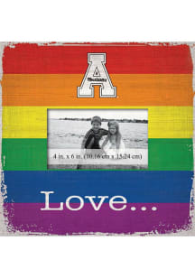 Appalachian State Mountaineers Love Pride Picture Frame