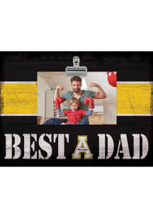 Appalachian State Mountaineers Best Dad Clip Picture Frame