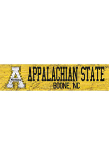 Appalachian State Mountaineers 6x24 Sign