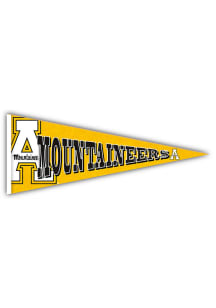 Appalachian State Mountaineers Wood Pennant Sign