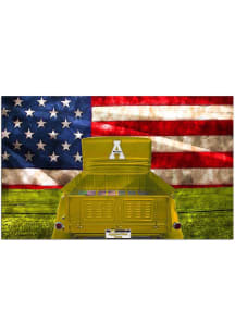 Appalachian State Mountaineers Patriotic Retro Truck Sign