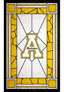 Appalachian State Mountaineers Stained Glass Sign