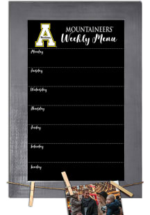 Appalachian State Mountaineers Weekly Chalkboard Picture Frame