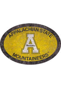 Appalachian State Mountaineers 46 Inch Oval Team Sign