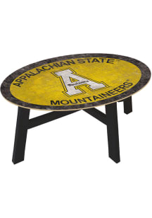 Appalachian State Mountaineers Team Color Logo Black Coffee Table