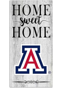 Arizona Wildcats Home Sweet Home Whitewashed Sign