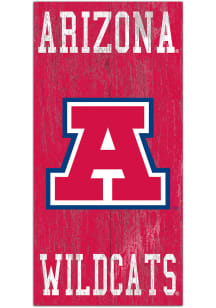 Arizona Wildcats Heritage Logo 6x12 Sign