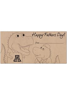 Arizona Wildcats Fathers Day Coloring Sign