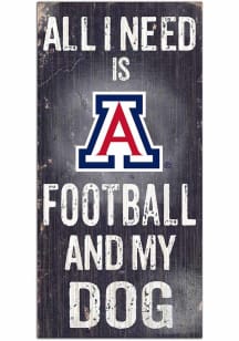 Arizona Wildcats Football and My Dog Sign