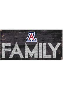 Arizona Wildcats Family 6x12 Sign