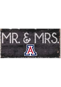 Arizona Wildcats Mr and Mrs Sign