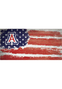Arizona Wildcats Flag 6x12 Sign