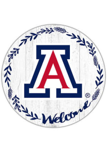Arizona Wildcats Welcome Circle Sign