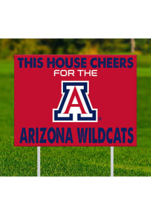 Arizona Wildcats This House Cheers For Yard Sign