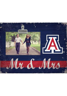 Arizona Wildcats Mr and Mrs Clip Picture Frame