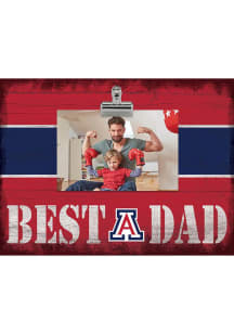 Arizona Wildcats Best Dad Clip Picture Frame